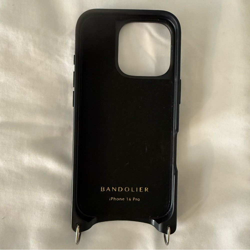 Bandolier Beige Phone Case with Strap - Picture 2 of 6